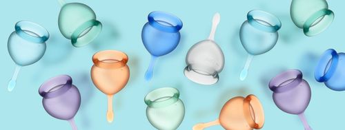 Toy Test: Feel Good Menstrual Cup Set von Satisfyer