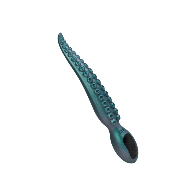 Grüner Tentakel Vibrator