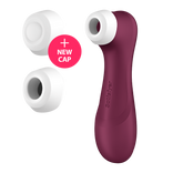 Bordeaux-farbener Satisfyer Pro 2 Generation 3 mit Liquid Air Technologie